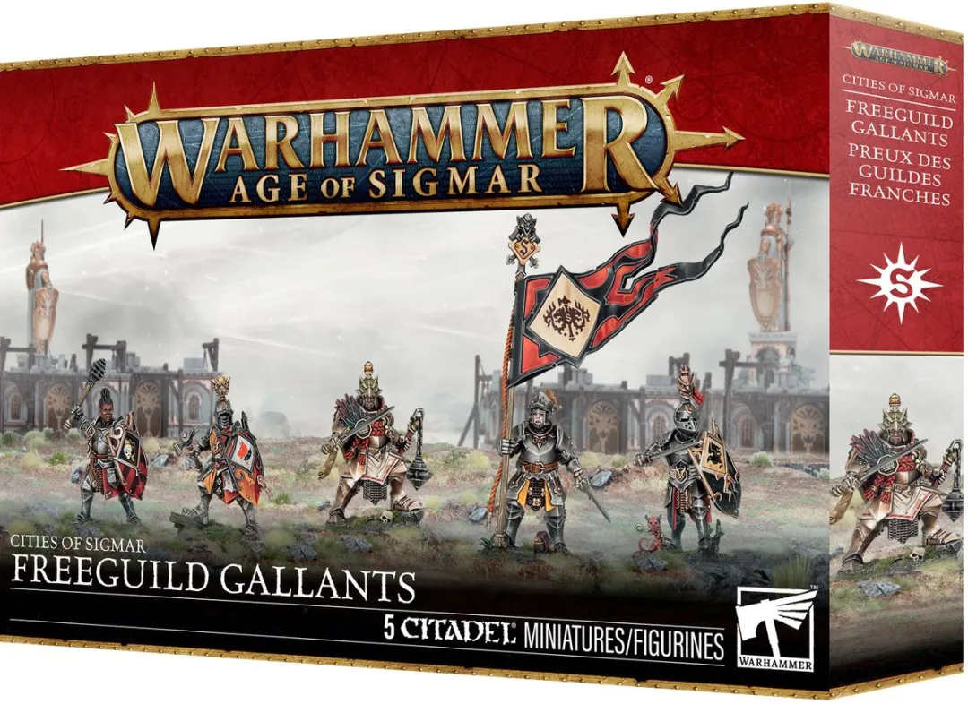 Games Workshop Cities of Sigmar Freeguild Gallants