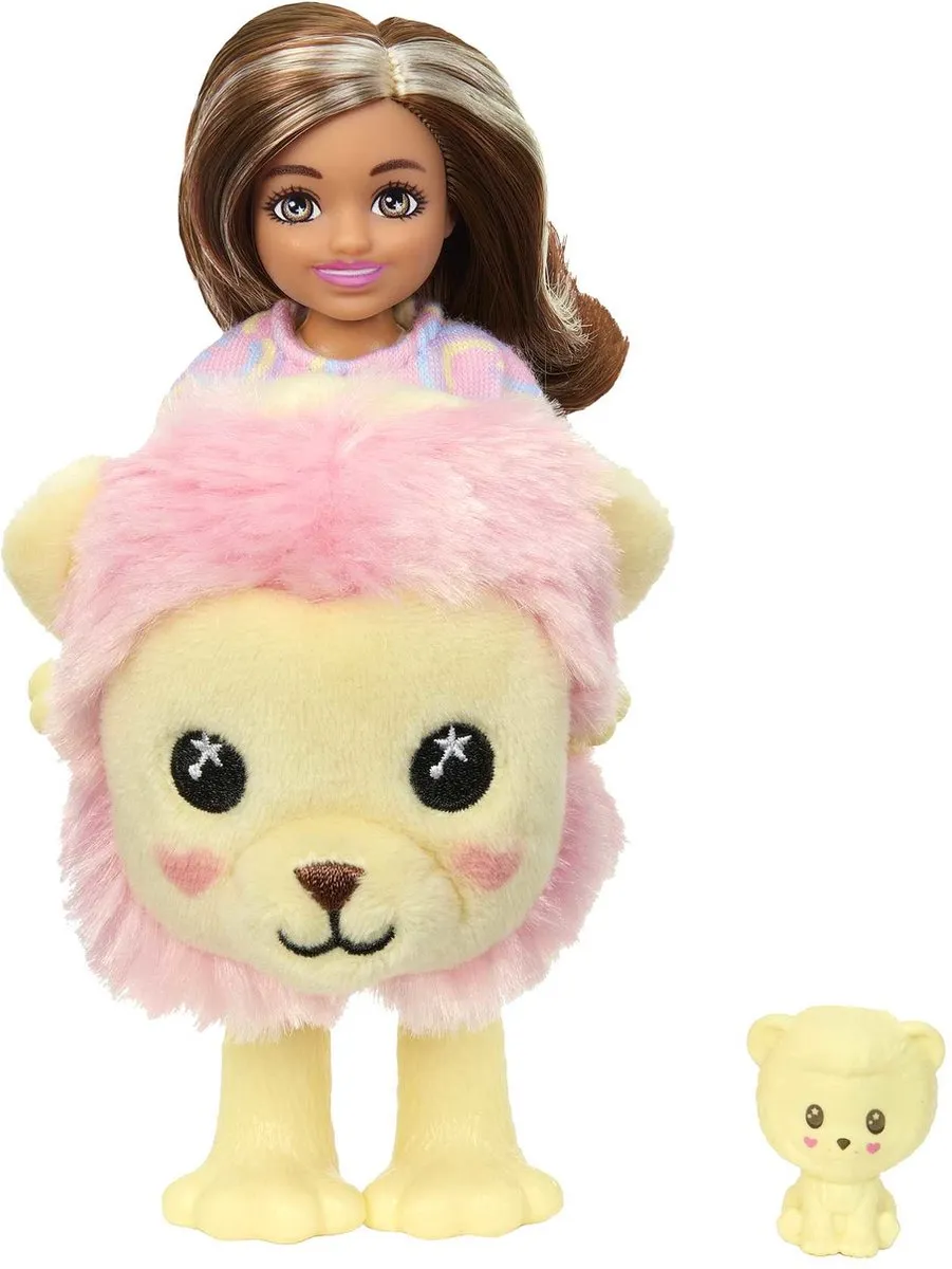 Barbie Chelsea Cutie Reveal T-shirts - Geassorteerd Roze - afbeelding 4 van 6