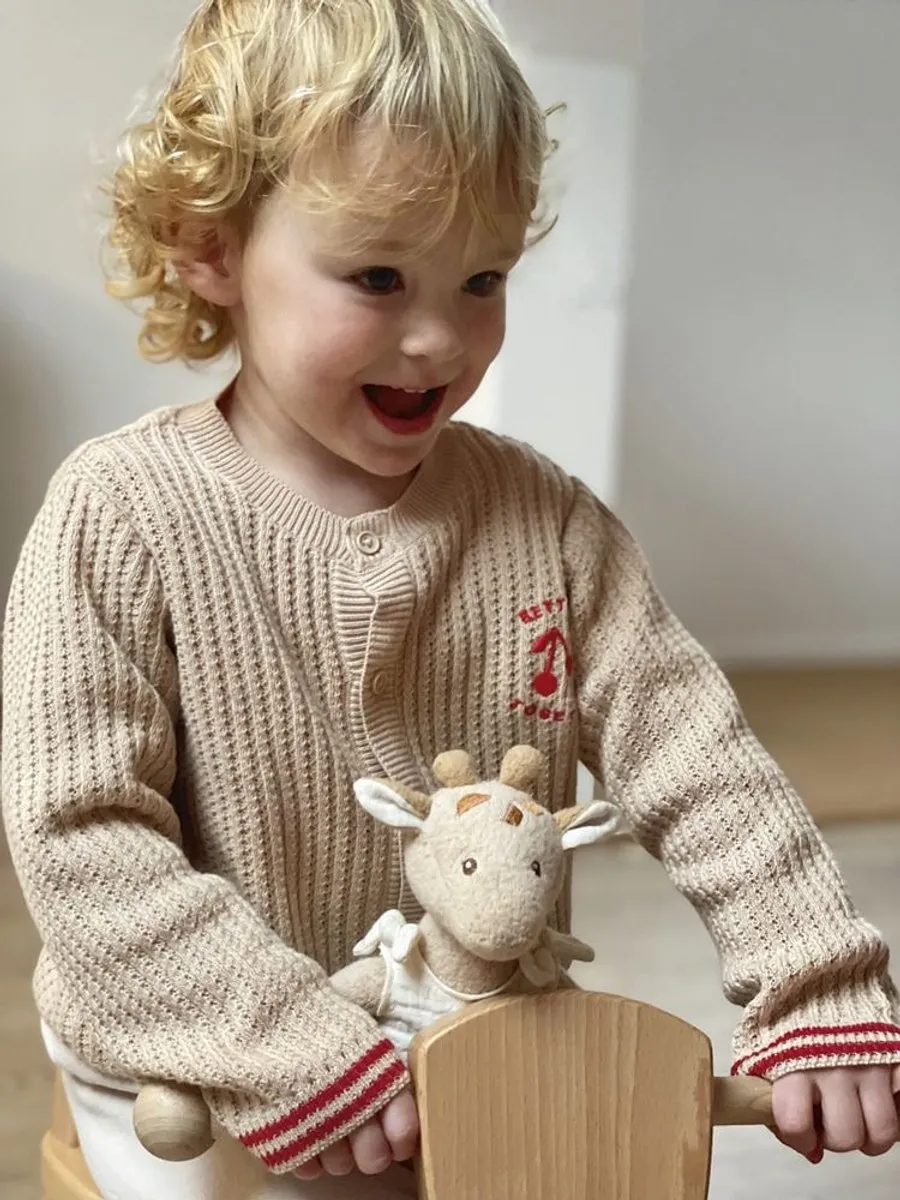 Egmont Toys Knuffelgiraf 26cm - Biologisch Katoen - Meerkleurig