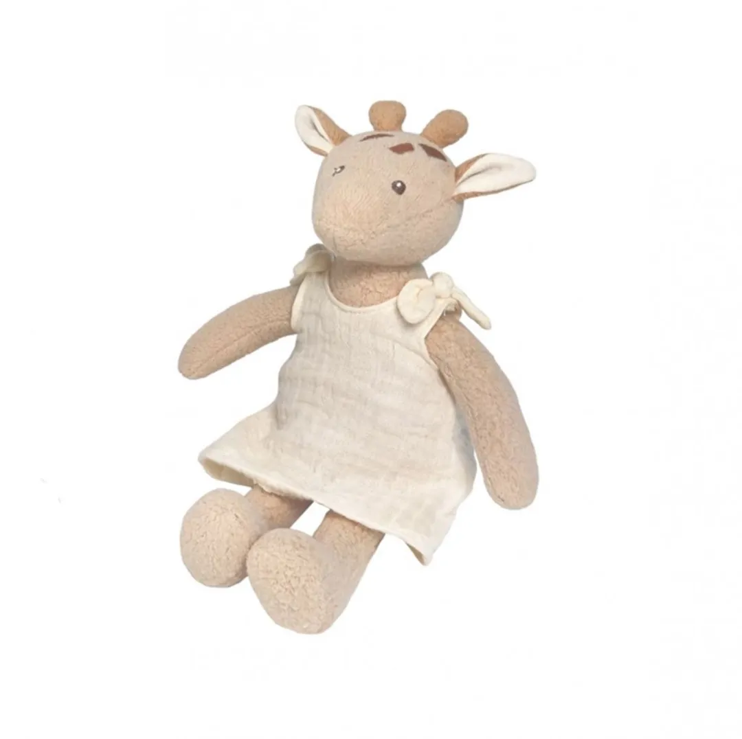 Egmont Toys Knuffelgiraf 26cm - Biologisch Katoen - Meerkleurig