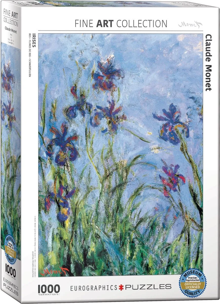 Eurographics Irissen Fine Art Legpuzzel 1000 Stuks