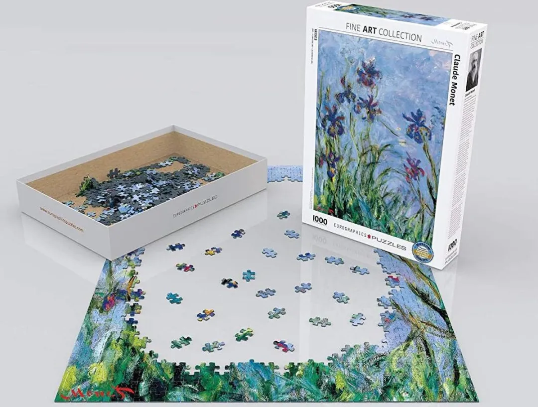 Eurographics Irissen Fine Art Legpuzzel 1000 Stuks - Monet - eu6000-2034