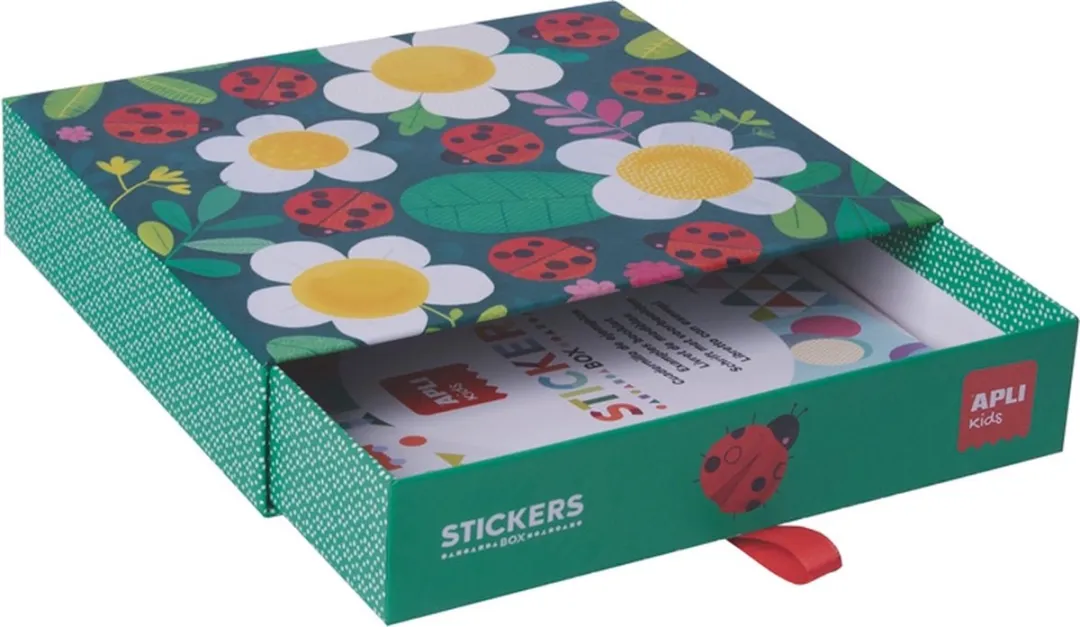 Apli Kids Stickerspel Lieveheersbeestje - 7 Kleuren