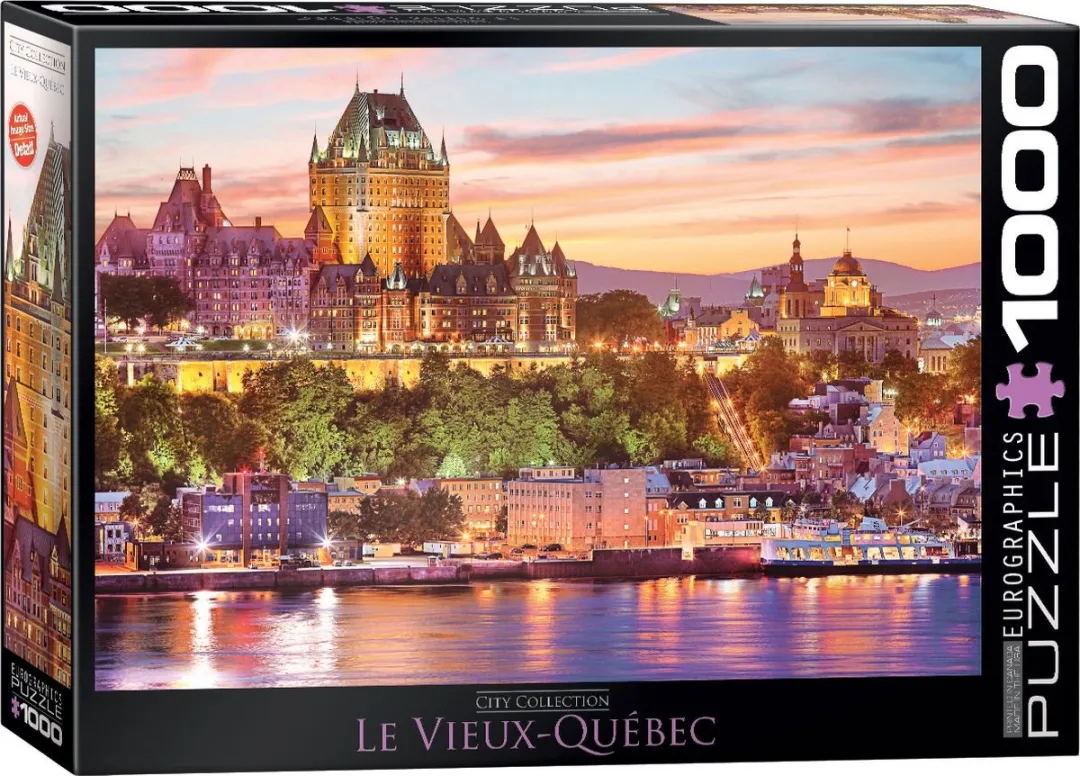 Eurographics Het oude Quebec Legpuzzel 1000 Stuks