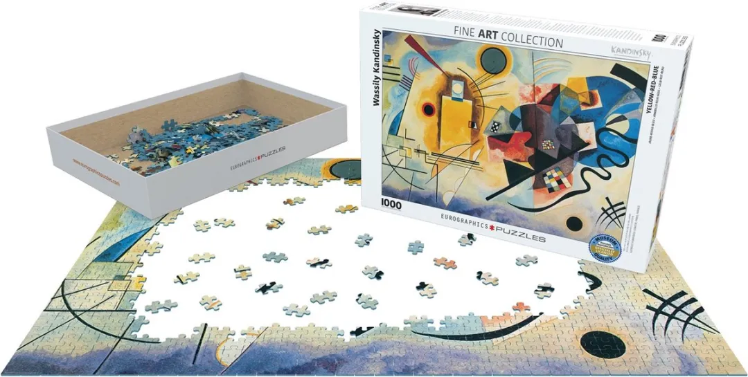 Eurographics Wassily Kandinsky Legpuzzel 1000 Stuks - Meerkleurig