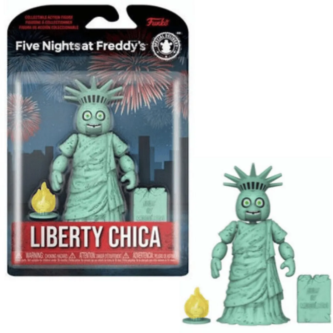 Funko Five Nights at Freddy's Liberty Chica Actiefiguur - Special Edition - afbeelding 2 van 2