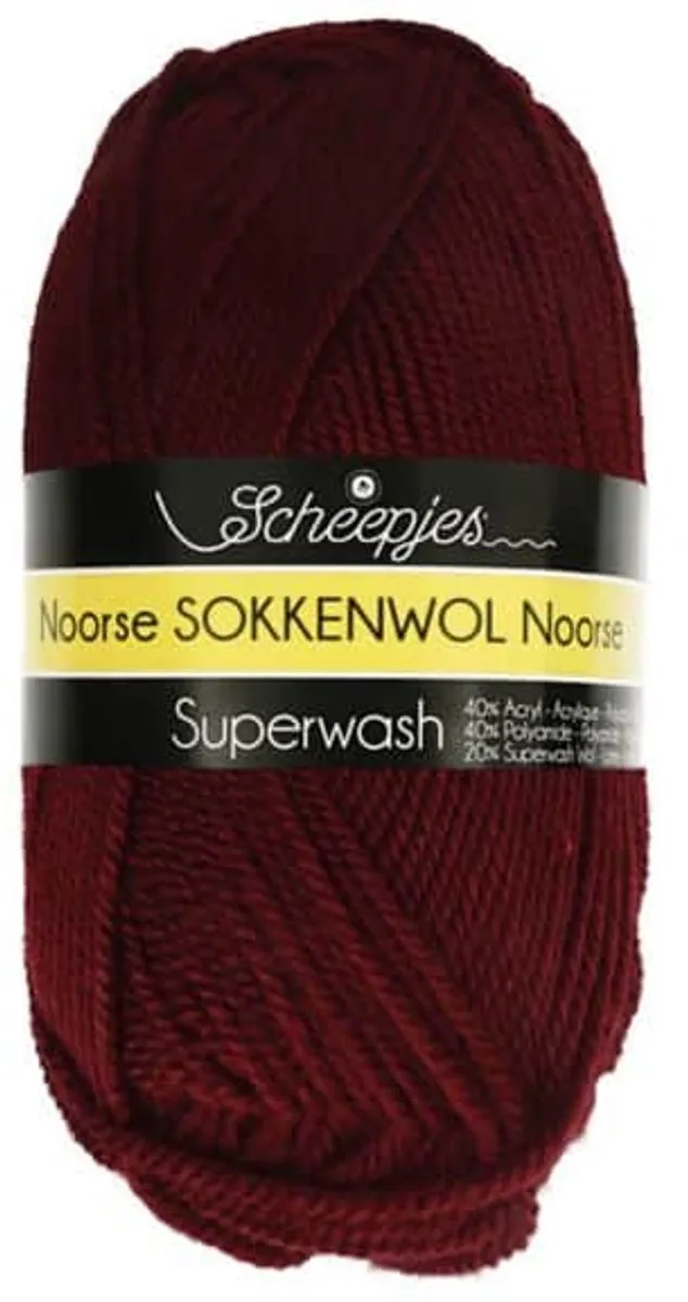 Scheepjes Noorse Sokkenwol Markoma - Rood