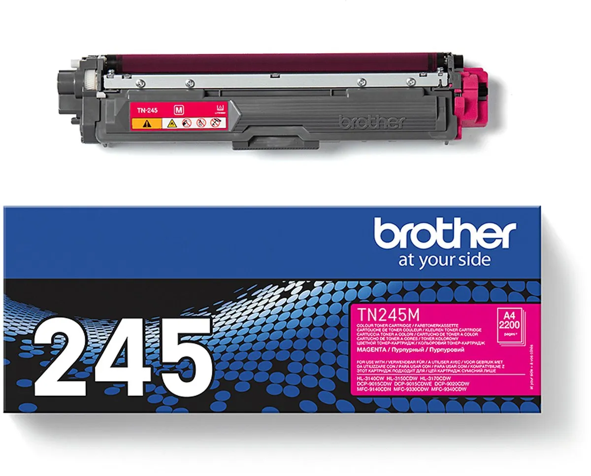 Brother TN-245M Magenta Toner - 2200 Pagina's