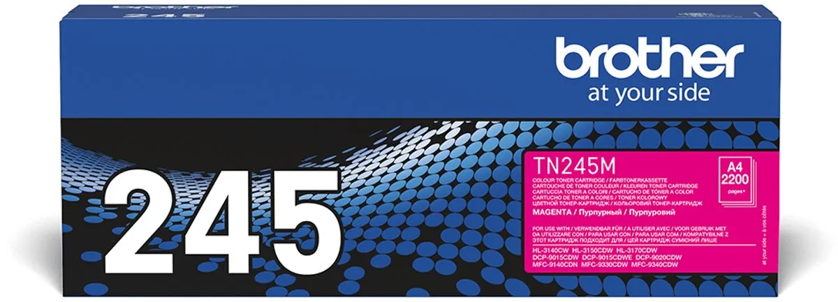 Brother TN-245M Magenta Toner - 2200 Pagina's