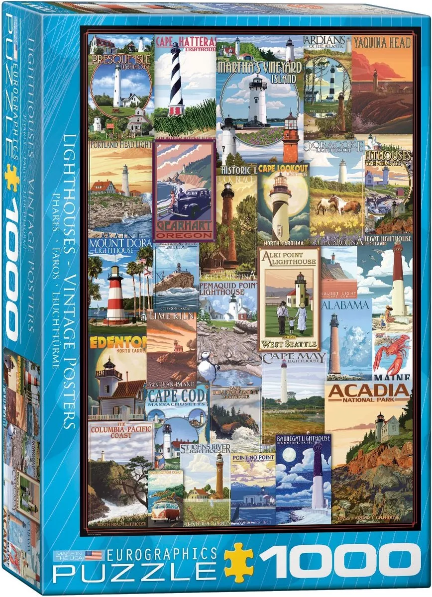 Eurographics Vuurtorens Legpuzzel 1000 Stuks