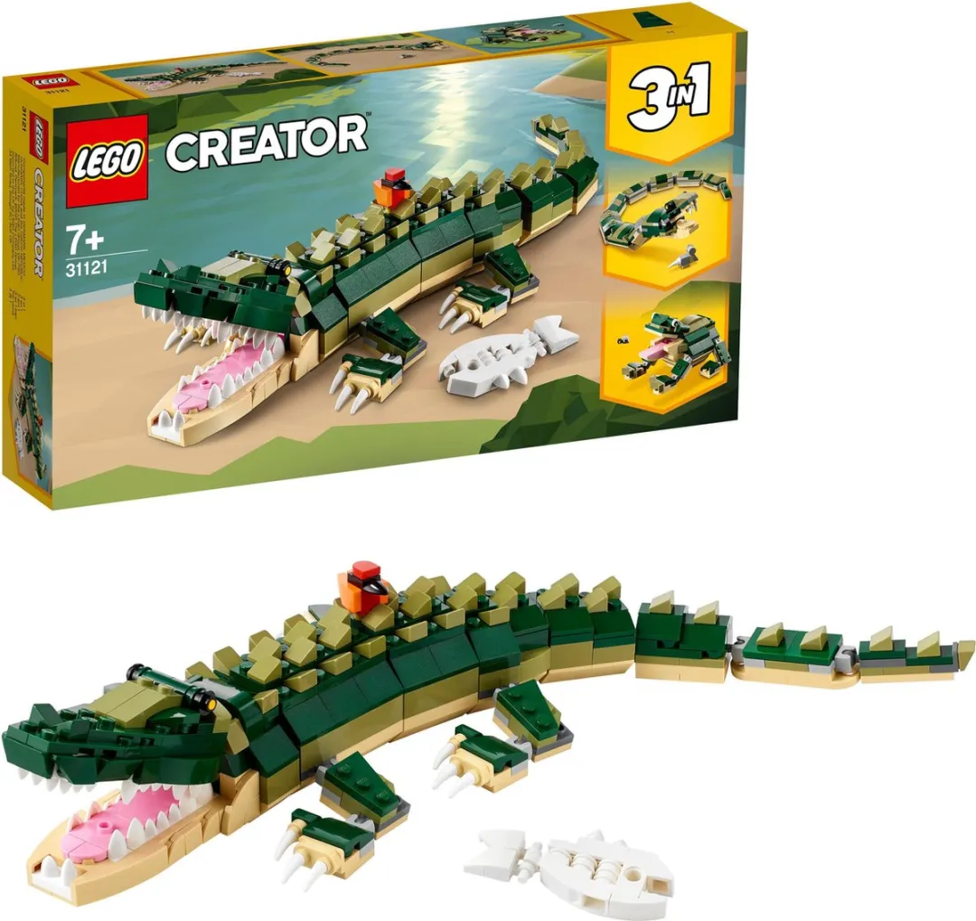 LEGO Creator 31121 Krokodil - 454 Stukken