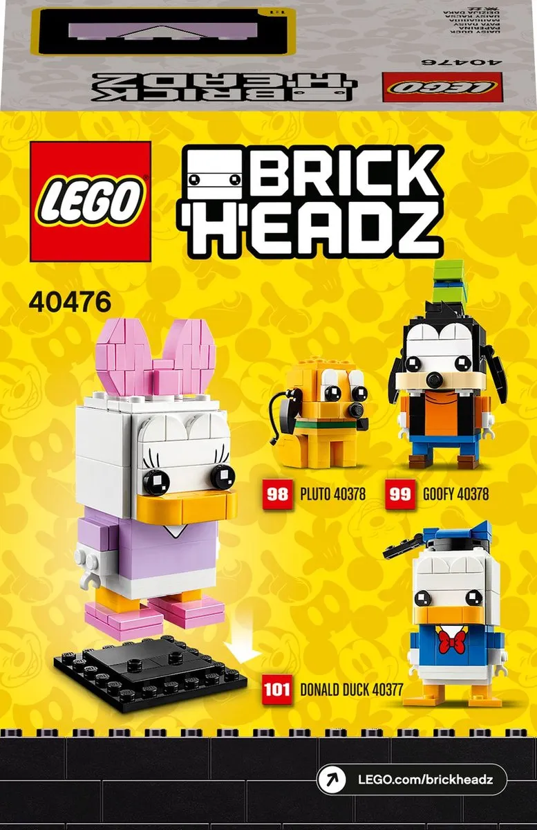 LEGO BrickHeadz Katrien Duck 40476 - afbeelding 3 van 6