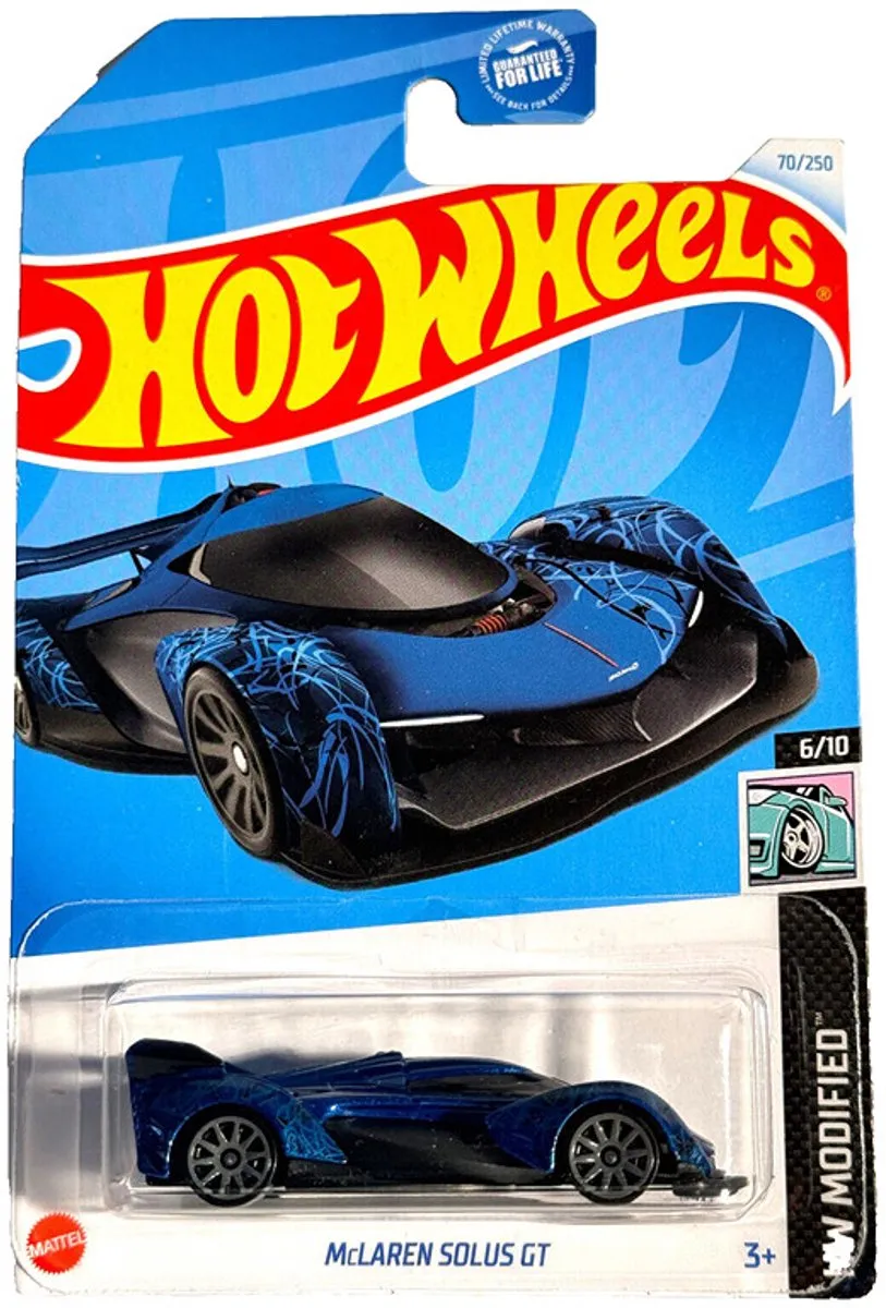 Hot Wheels McLaren Solus GT HTB68 Blauw