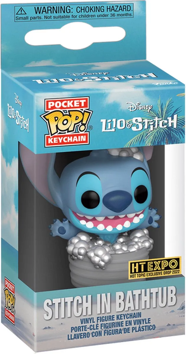 Funko Pocket Pop! Disney Lilo & Stitch Stitch in Bad - Stitch in Badkuip Exclusief - 68889
