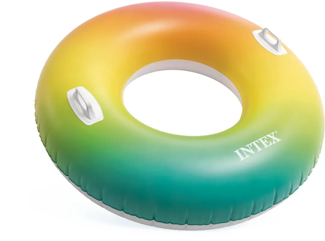 Intex Rainbow Ombre Zwemband Ø122cm - Multicolor