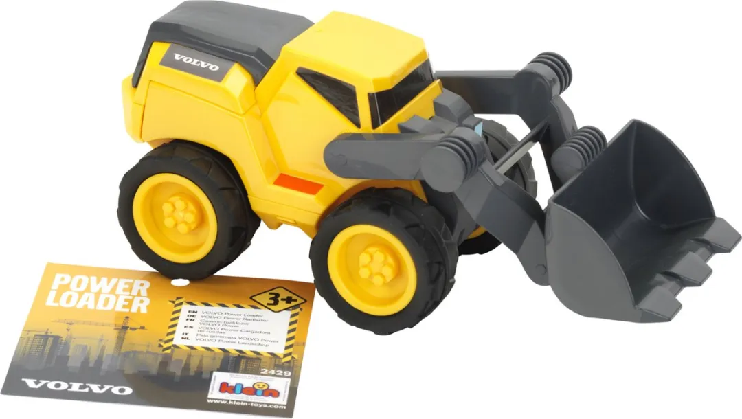 Klein Toys Volvo Power Shovel 1:24 - Geel/Zwart