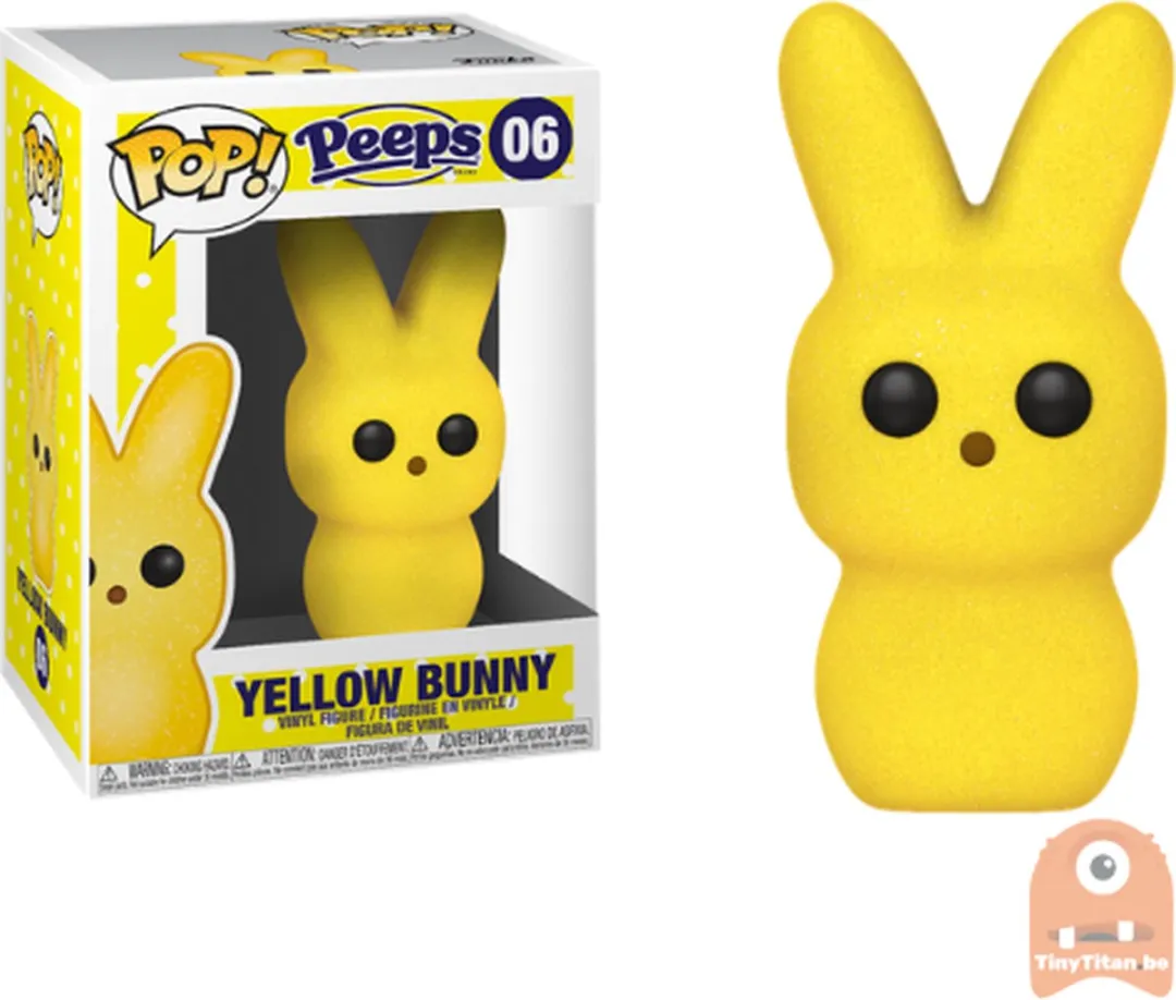 Funko POP! Yellow Bunny #06 Peeps - Multi