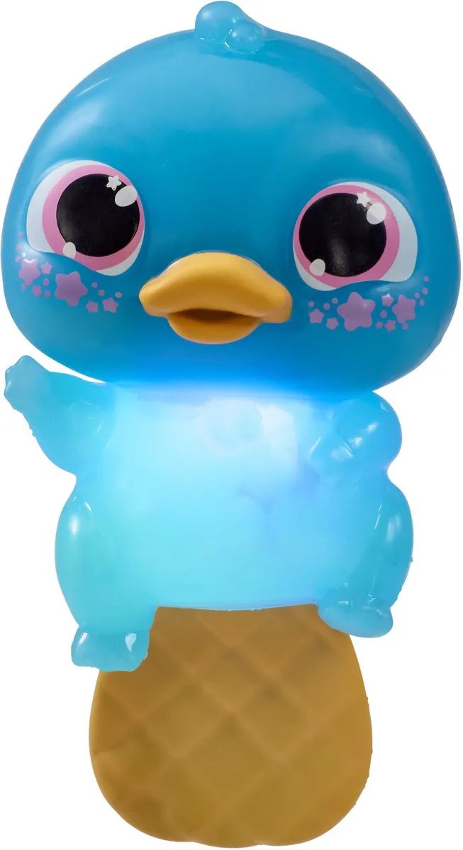 Goliath Let's Glo Puddles Vogelbekdier - Blauw - 3x Knoopcel
