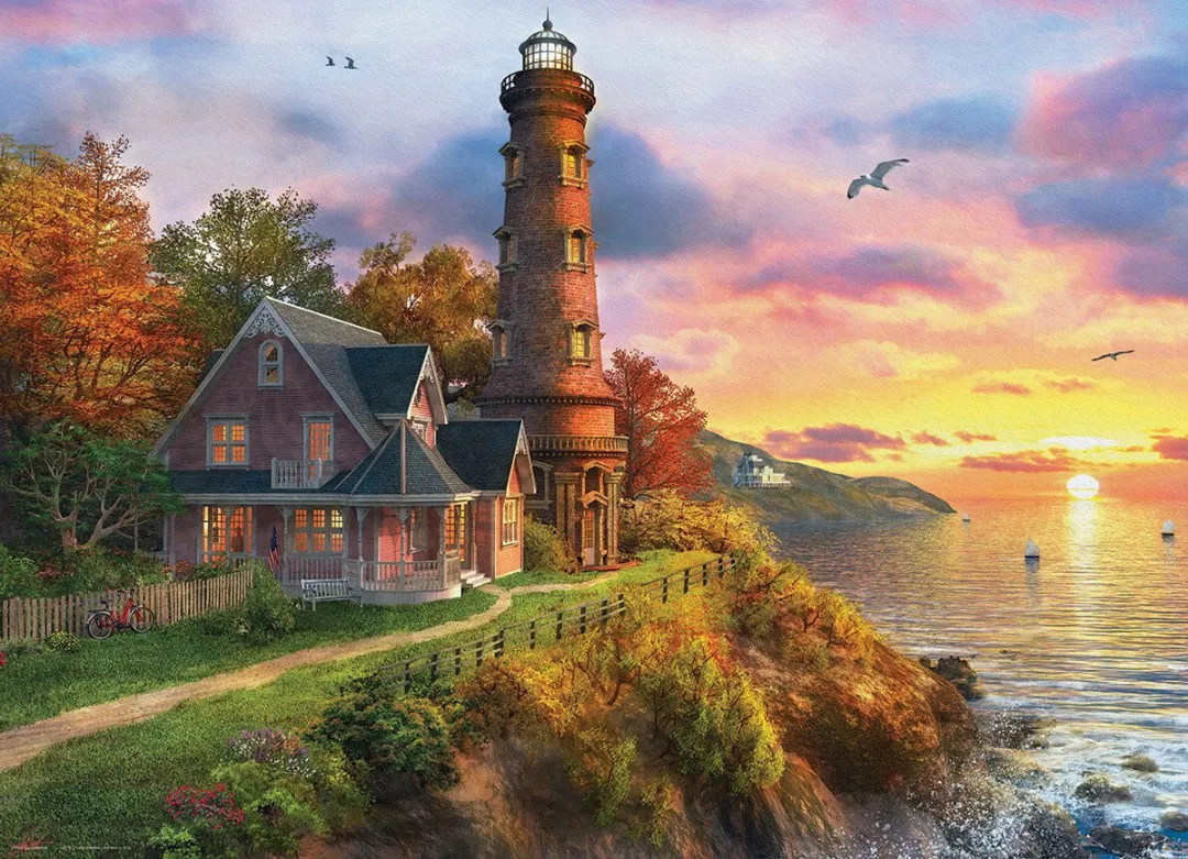 Eurographics De Oude Vuurtoren Legpuzzel 1000 Stuks - 68x48cm