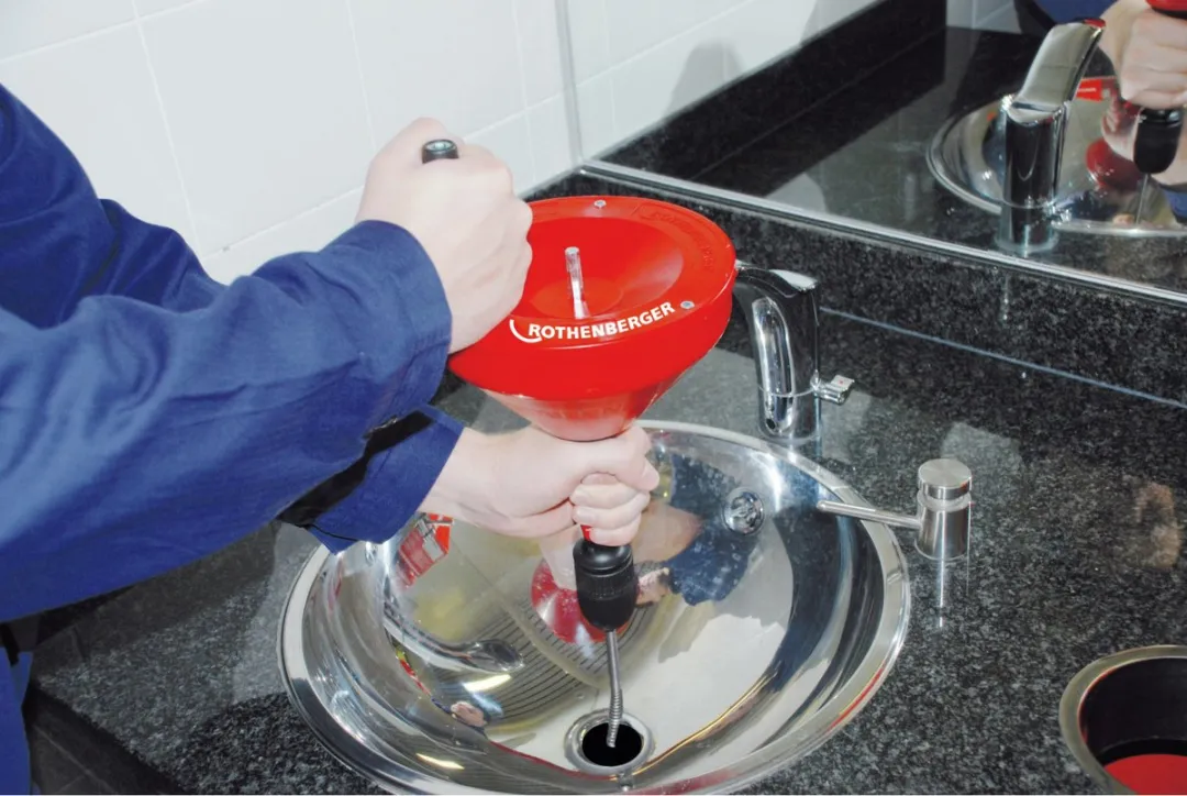 Rothenberger ROSPI 10 H+E - 1000001199 Gereedschapsset - Zwart/Rood