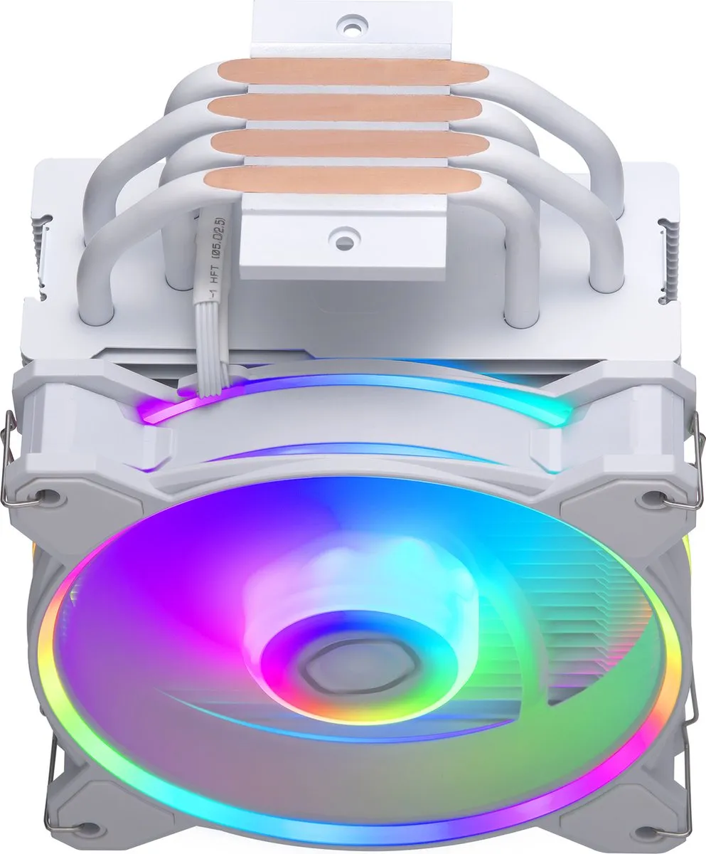 Cooler Master Hyper 212 Halo RR-S4WW-20PA-R1 CPU Koeler - Wit 120mm