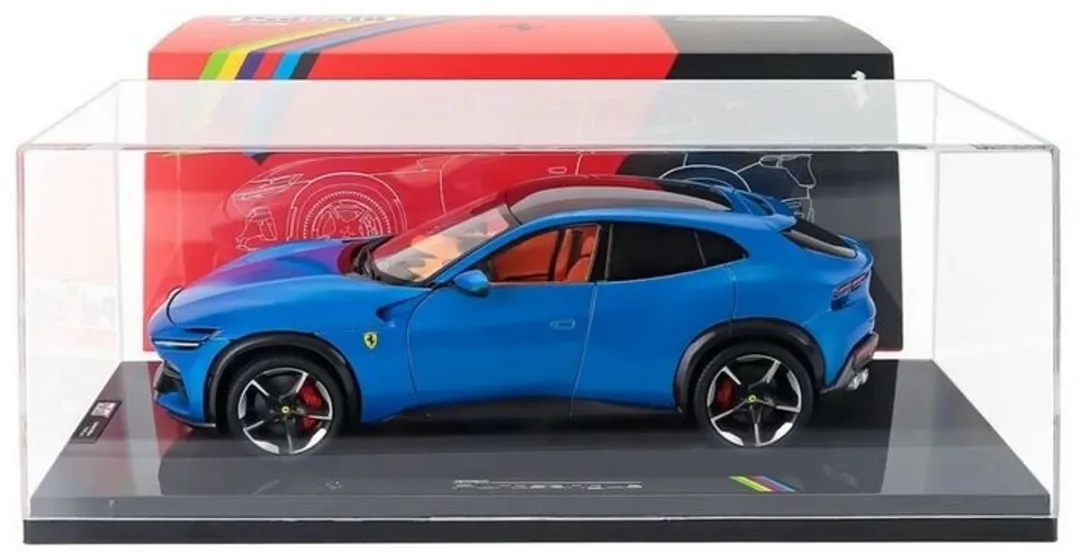 Ferrari Purosangue 1:18 Modelauto - Blauw