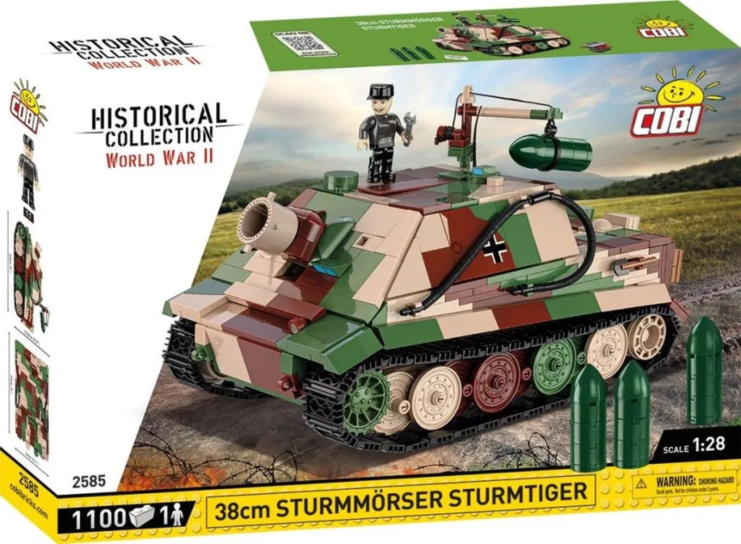 Cobi Storm Tijger Storm Mortier 1100 Stenen