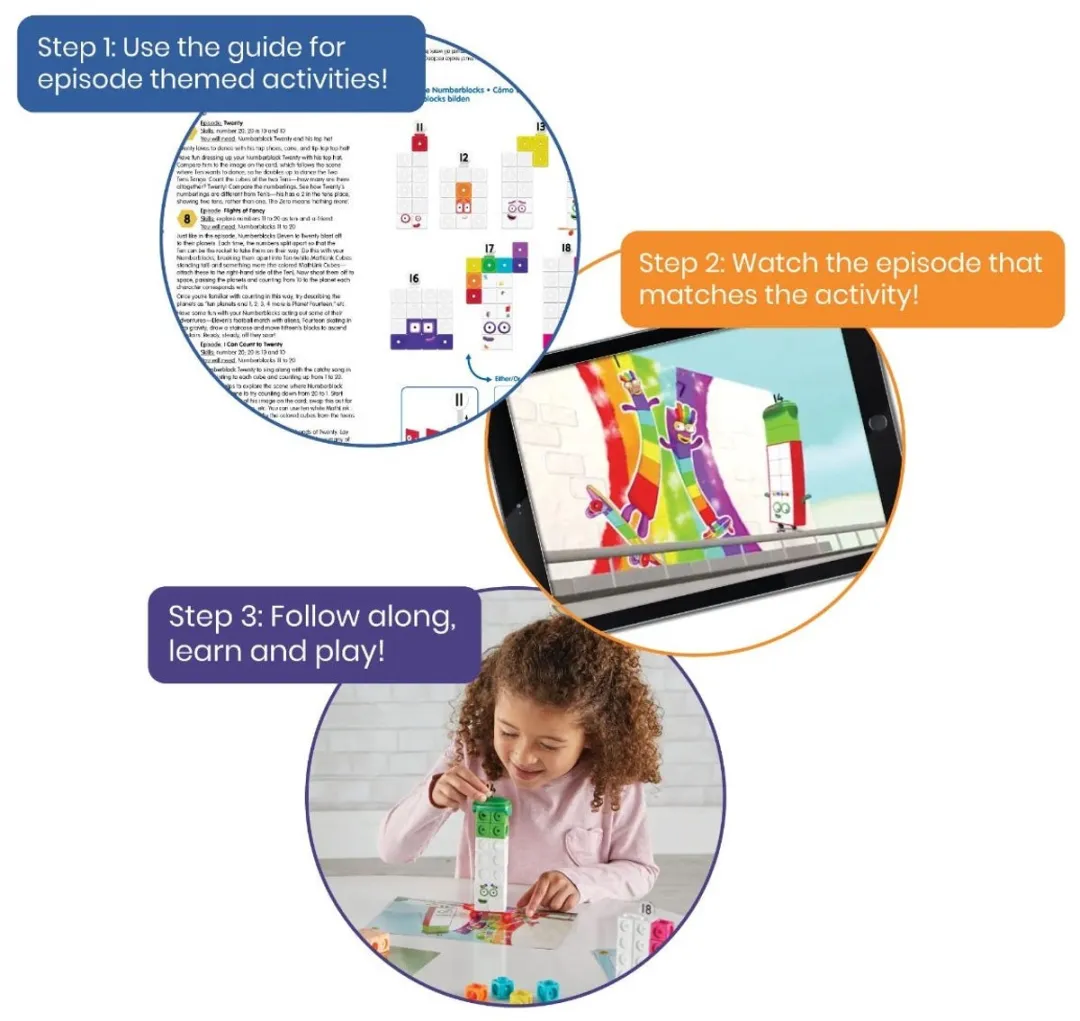 Learning Resources MathLink Cubes LSP0950 - 290 Stuks - Meerdere Kleuren