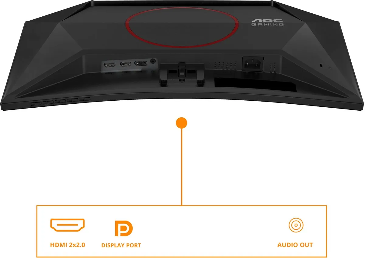 AOC G4 C24G42E Curved Gaming Monitor 24" - 180Hz - 0.5ms