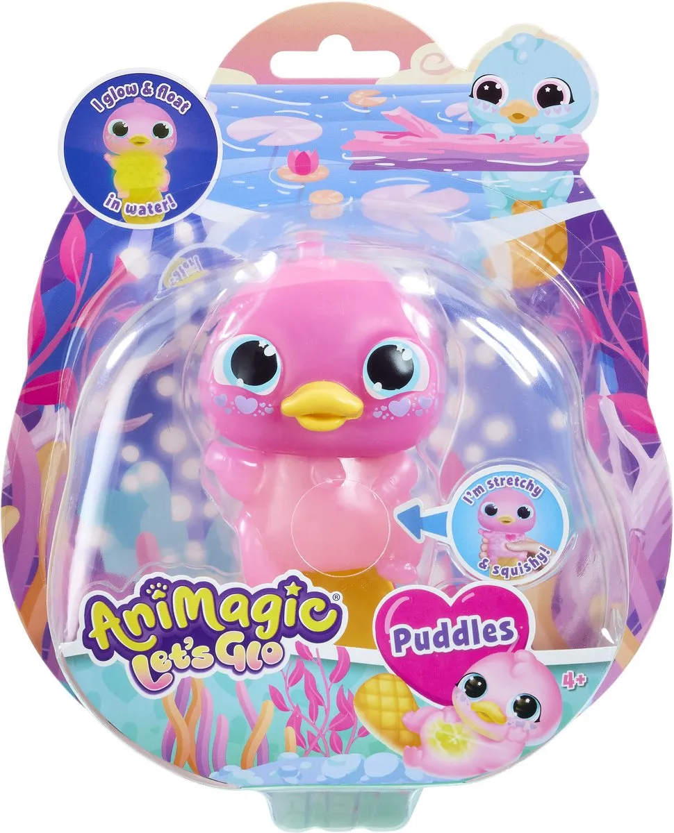 Goliath Let's Glo Puddles Vogelbekdier Speelgoedrobot - 3x Knoopcel