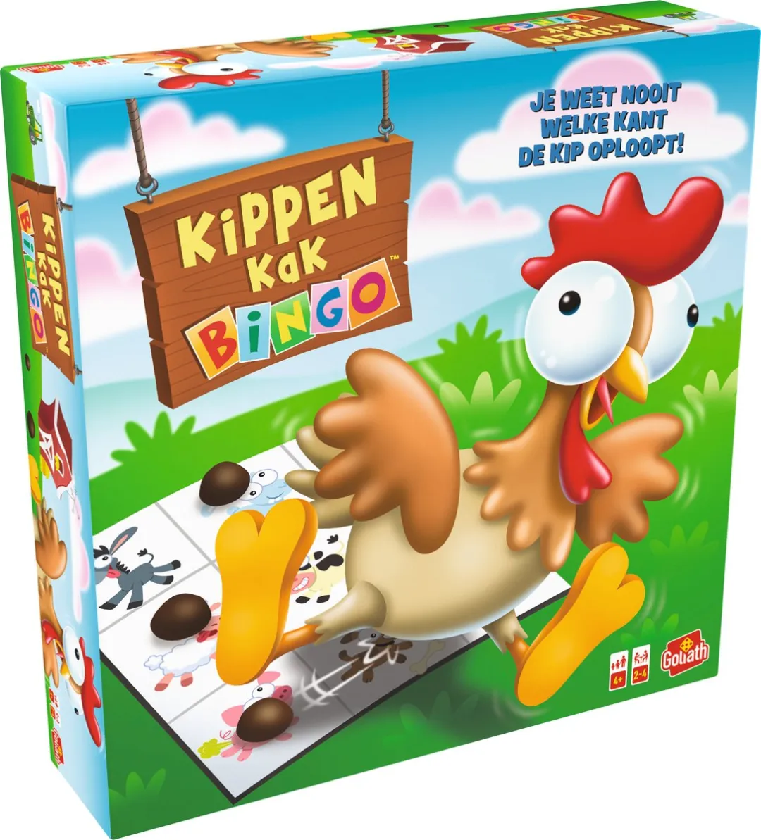 Goliath Kippenkak Bingo - Actiespel 930975