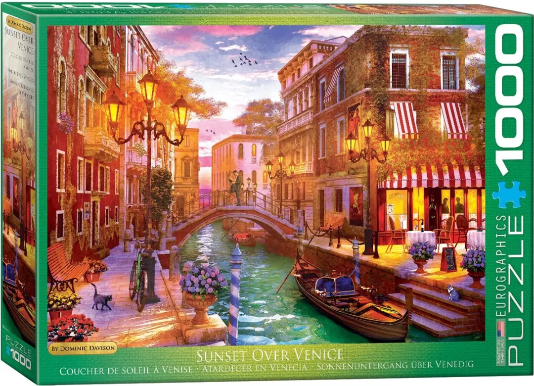Eurographics Venetiaanse Romantiek Legpuzzel 1000 Stuks
