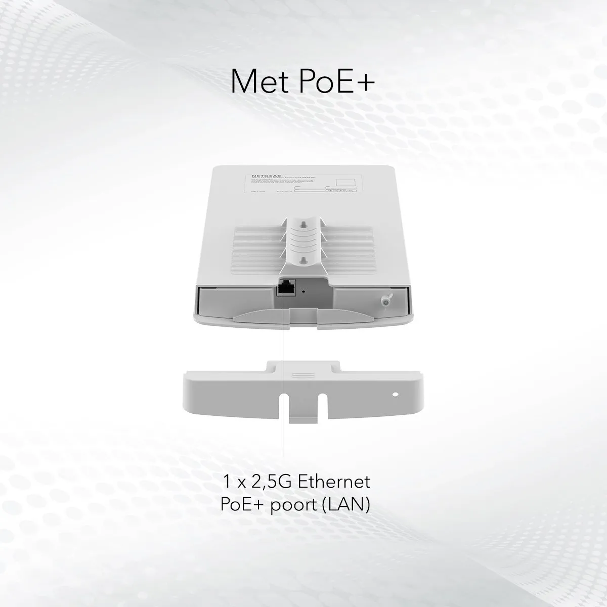 Netgear WAX610Y-100EUS WiFi 6 Access Point - Outdoor - Wit