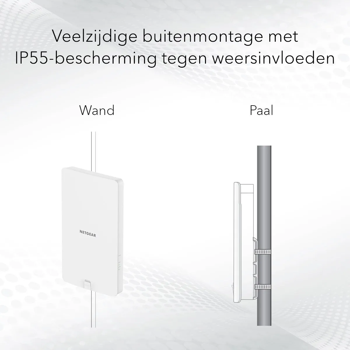Netgear WAX610Y-100EUS WiFi 6 Access Point - Outdoor - Wit