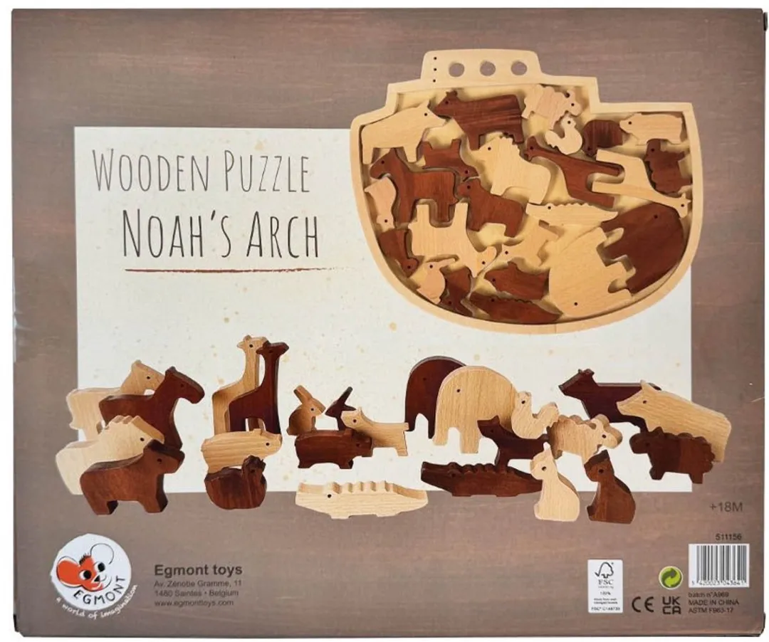 Egmont Toys Ark van Noah Houten Puzzel 3529 Stuks