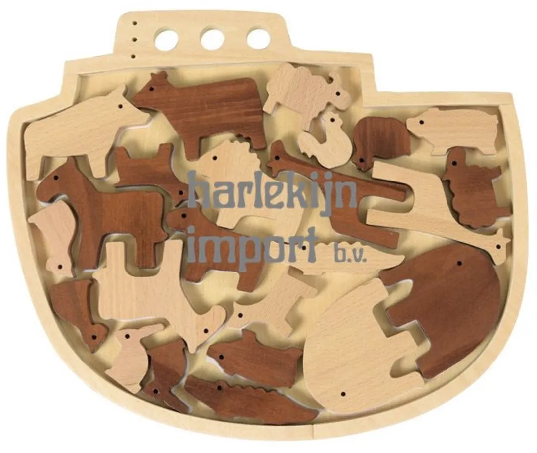 Egmont Toys Ark van Noah Houten Puzzel 3529 Stuks - 35x29cm