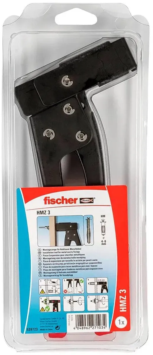 Fischer Montagetang 539723 - Rood