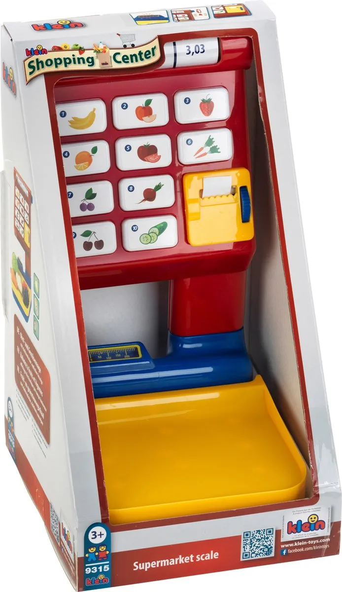Klein Toys Fruit- en Groenteweegschaal - Multicolor - afbeelding 6 van 6