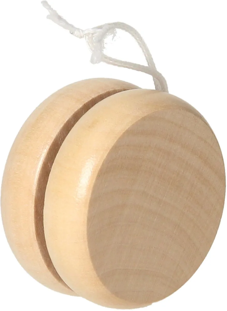 Goki GK883 Houten Yoyo - Meerkleurig