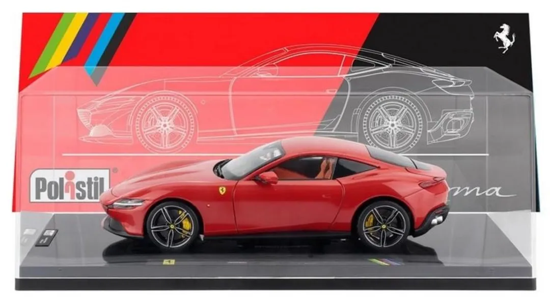 Ferrari Roma 1:18 Polistil - Rood