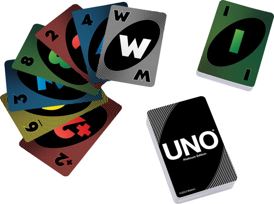Mattel UNO Platina Editie HPY61 Kaartspel