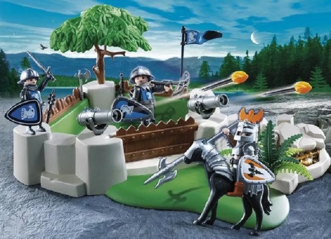 Playmobil 70520 Ridder Superset Bastion - Bont