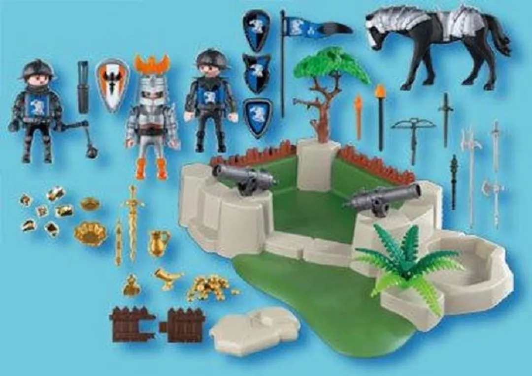 Playmobil 70520 Ridder Superset Bastion - Bont