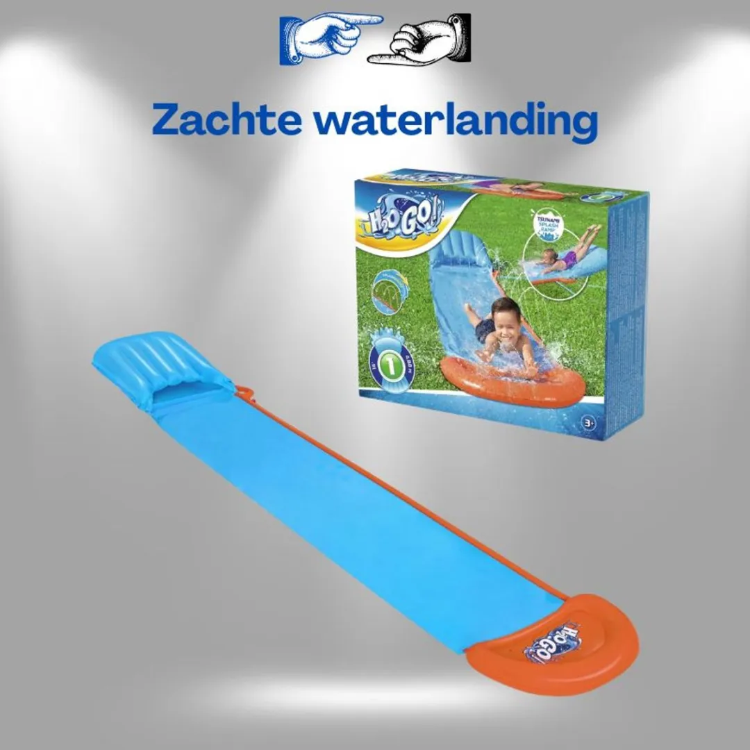 Bestway Tsunami Splash Ramp Waterglijbaan 488cm - 1 Persoon