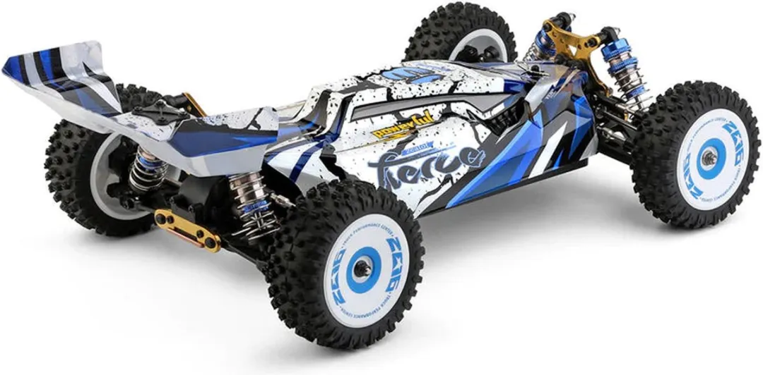 WLtoys 124017 Off Road Buggy RC Auto - Blauw