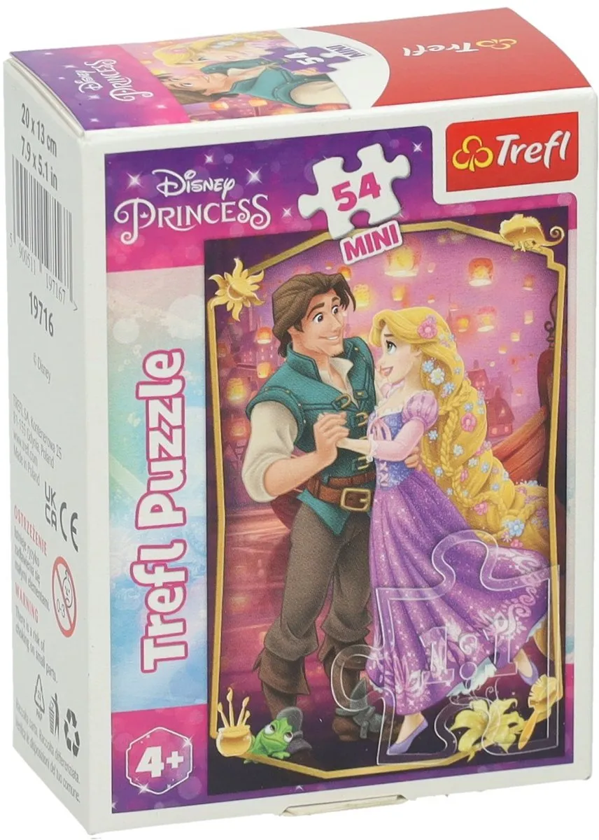 Trefl Disney Princess Mini Puzzel 54 Stuks - Meerkleurig