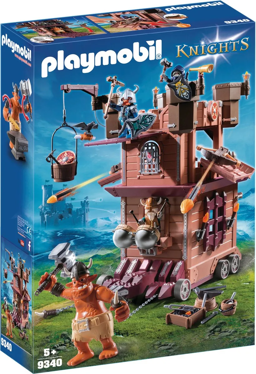 Playmobil Mobiele Aanvalstoren Dwergen 9340