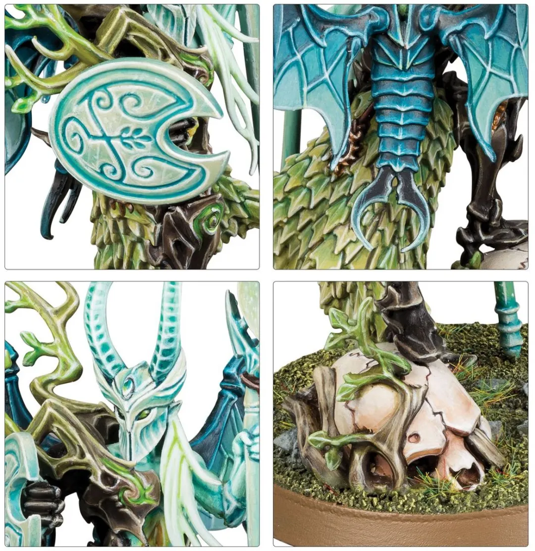 Games Workshop Warhammer Age of Sigmar Spitewing Flight Sylvaneth 70-922 - afbeelding 6 van 6