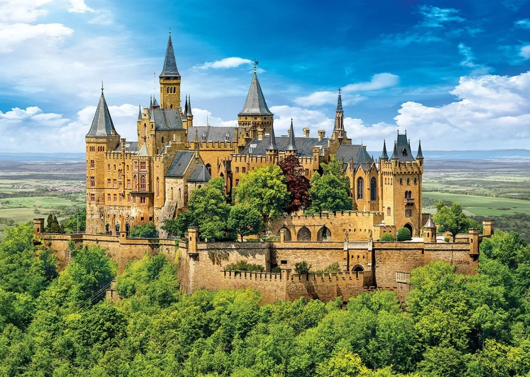 Eurographics Kasteel Hohenzollern Legpuzzel 1000 Stuks