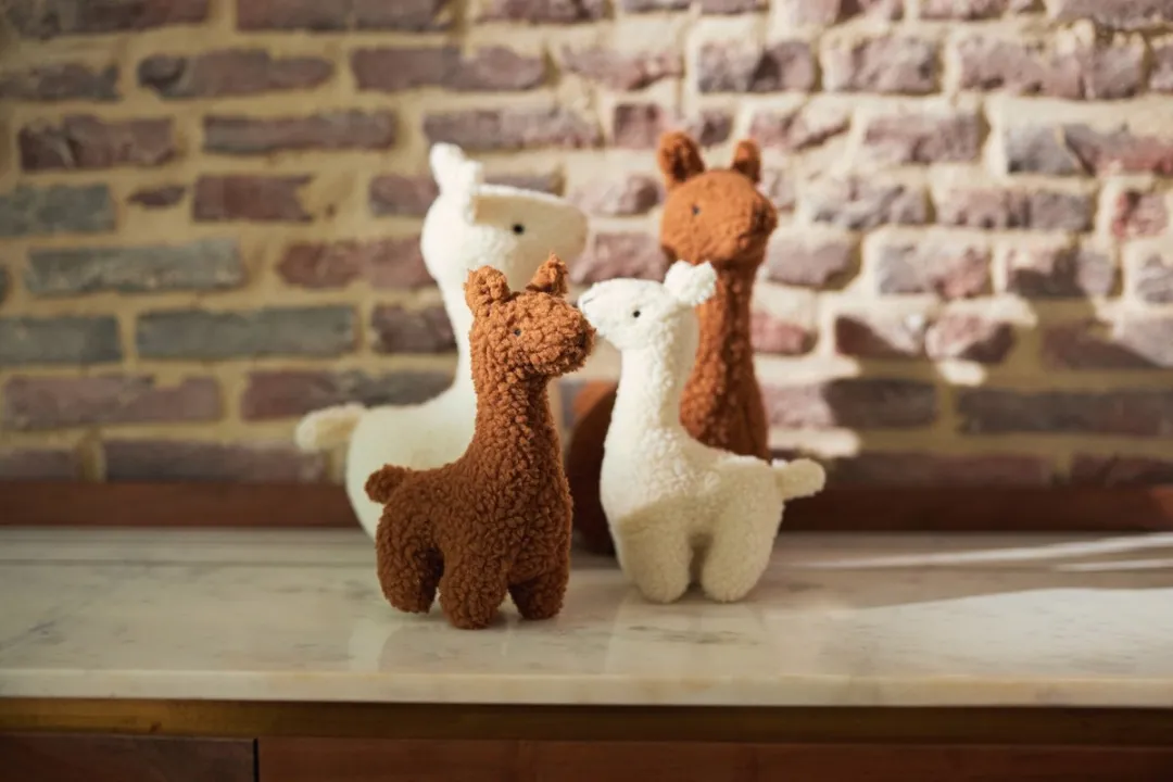 Jollein Knuffel Lama - Caramel